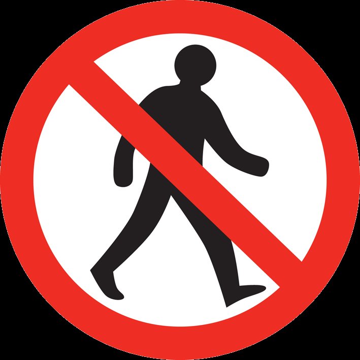 No Ramblers Ha Ha!