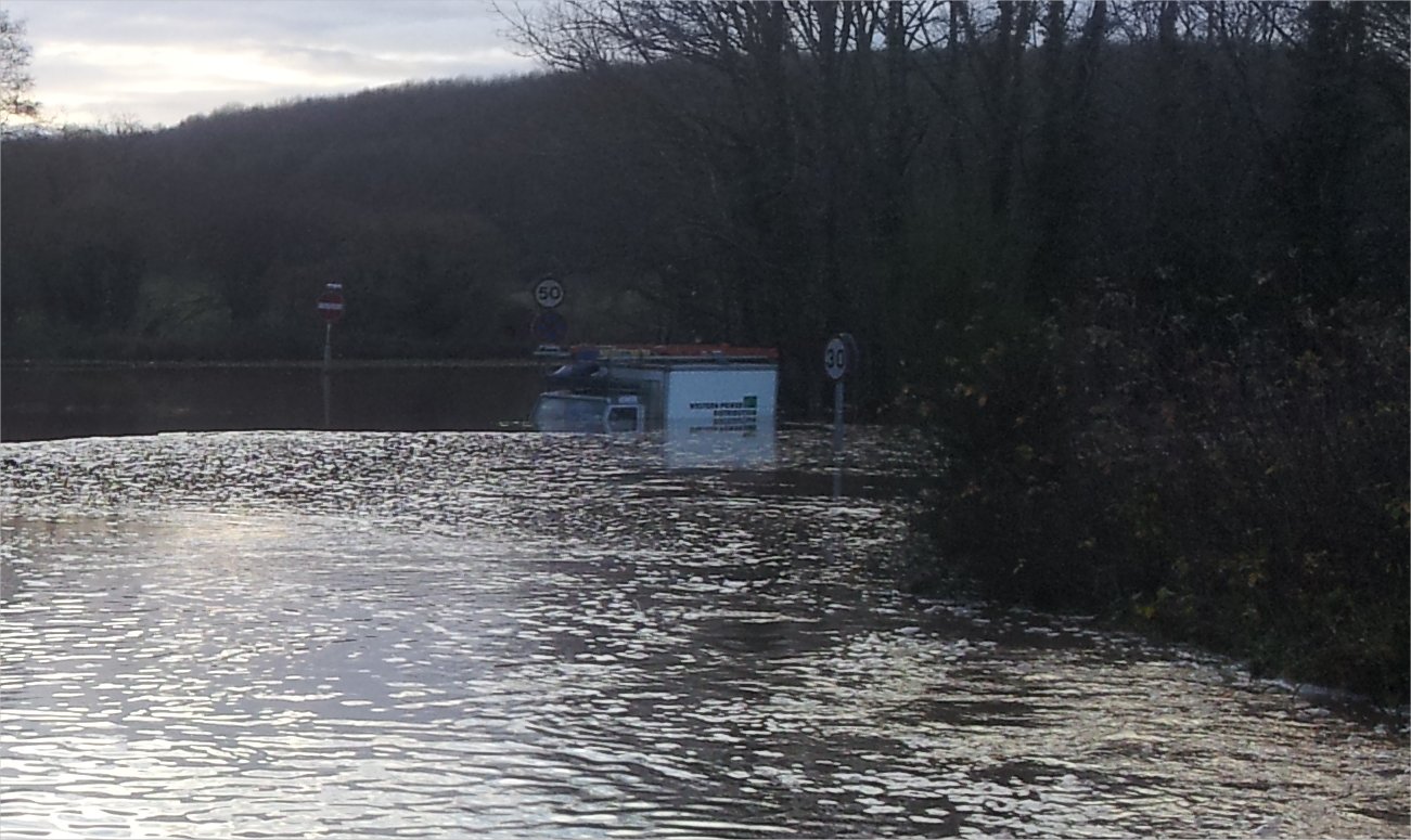A floody place
